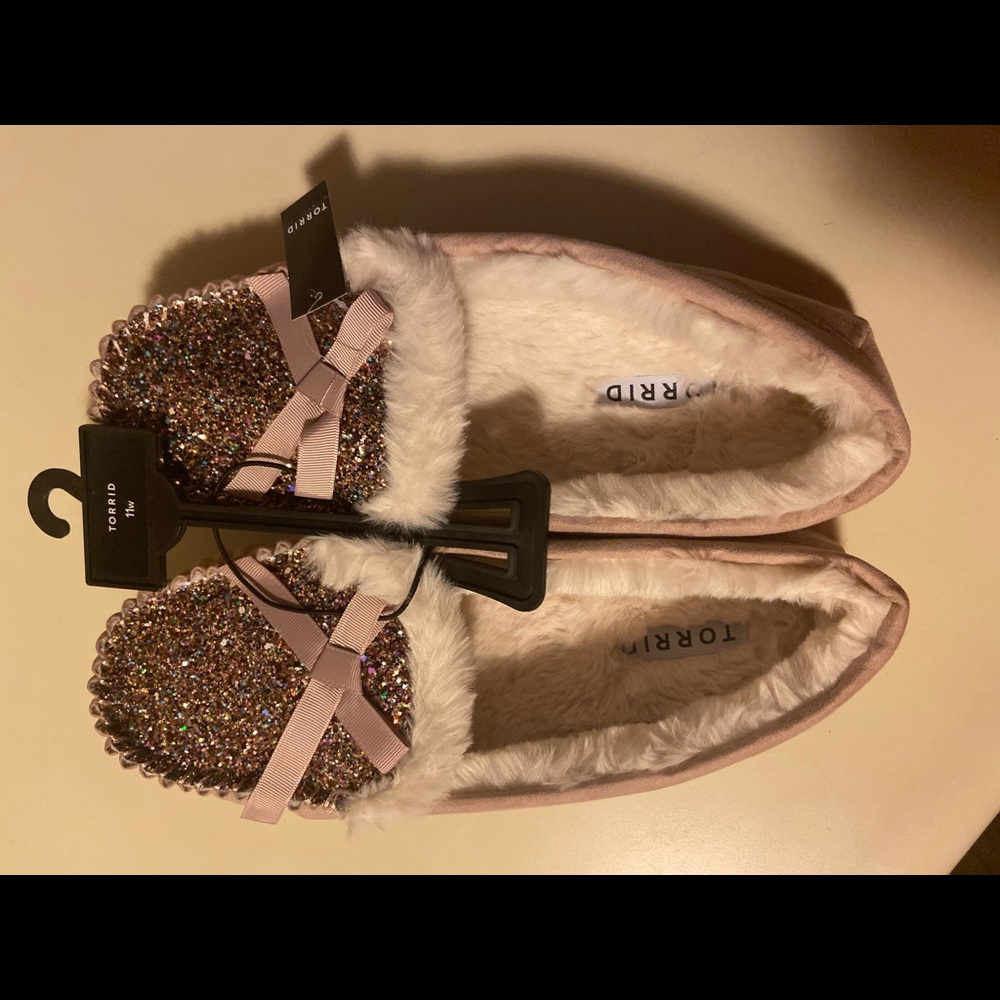 Torrid Glitter Mocassins